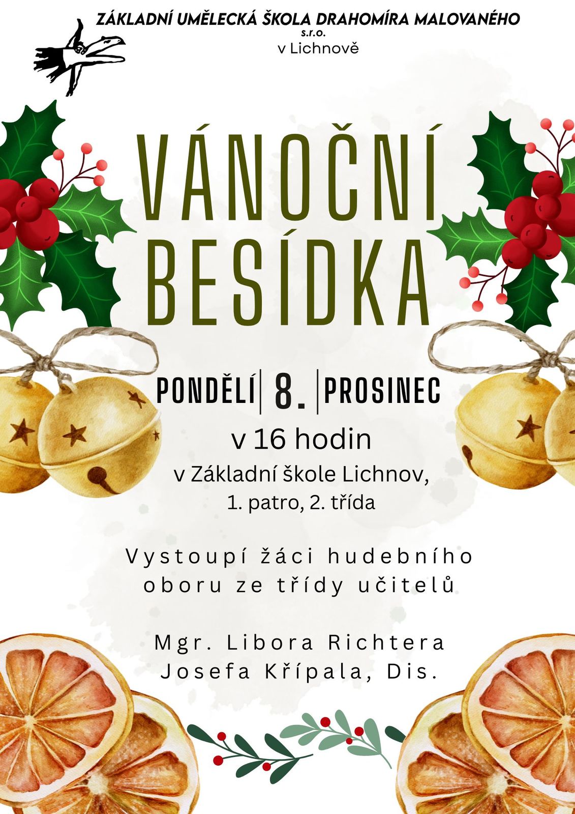 Vánoční besídka v Lichnově