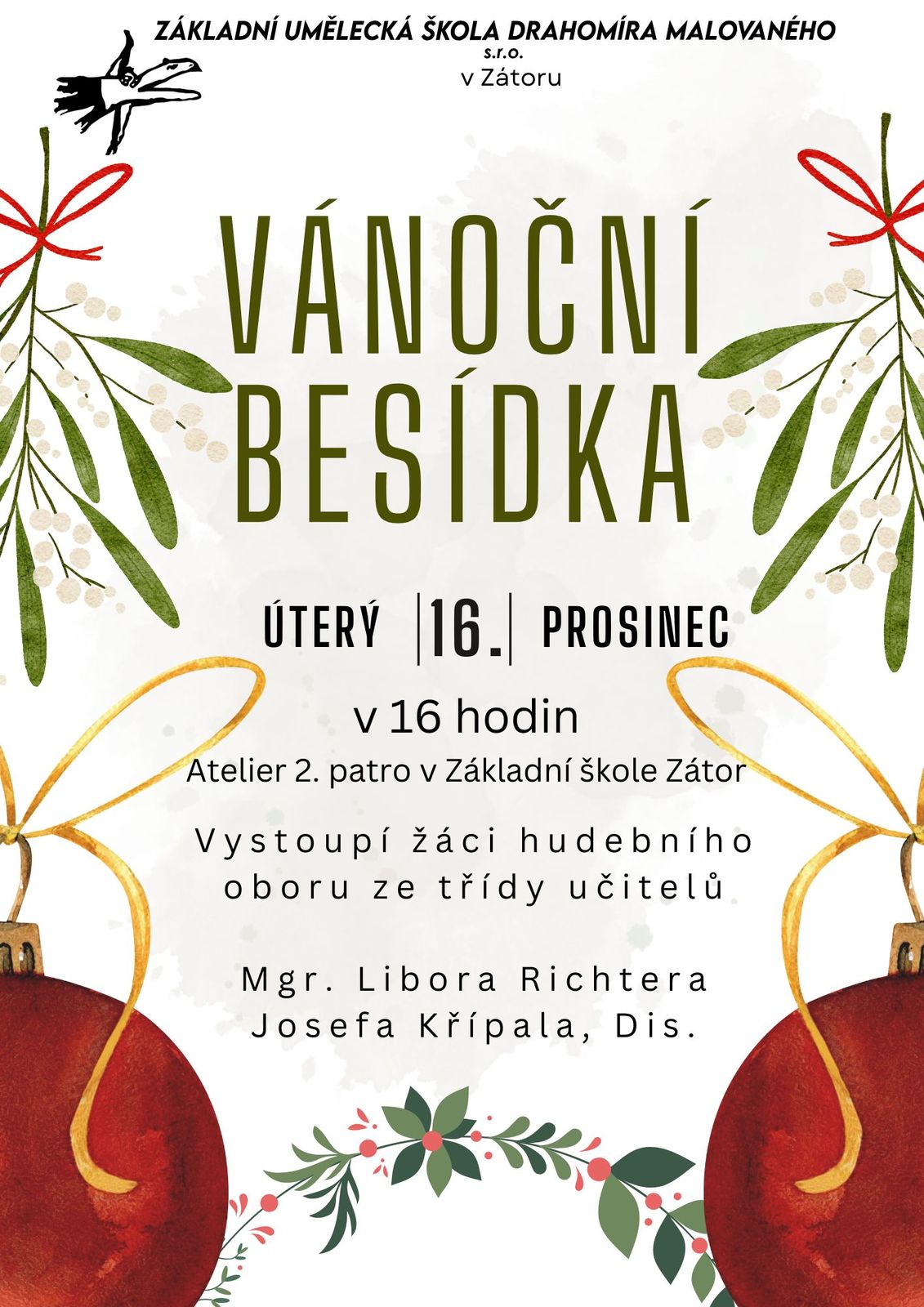 Vánoční besídka v Zároru